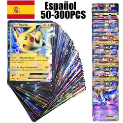 Cartas de Pokémon Vmax TOMY, 50 300 piezas, 300 V MAX, 300 GX, versión en español