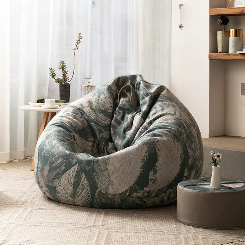 

Relaxing Lazy Single Bean Bag Sofas Comfy Bedroom Living Room Bean Bag Sofas Balcony Tatami Sofas Perezosos Furniture WZ50SF