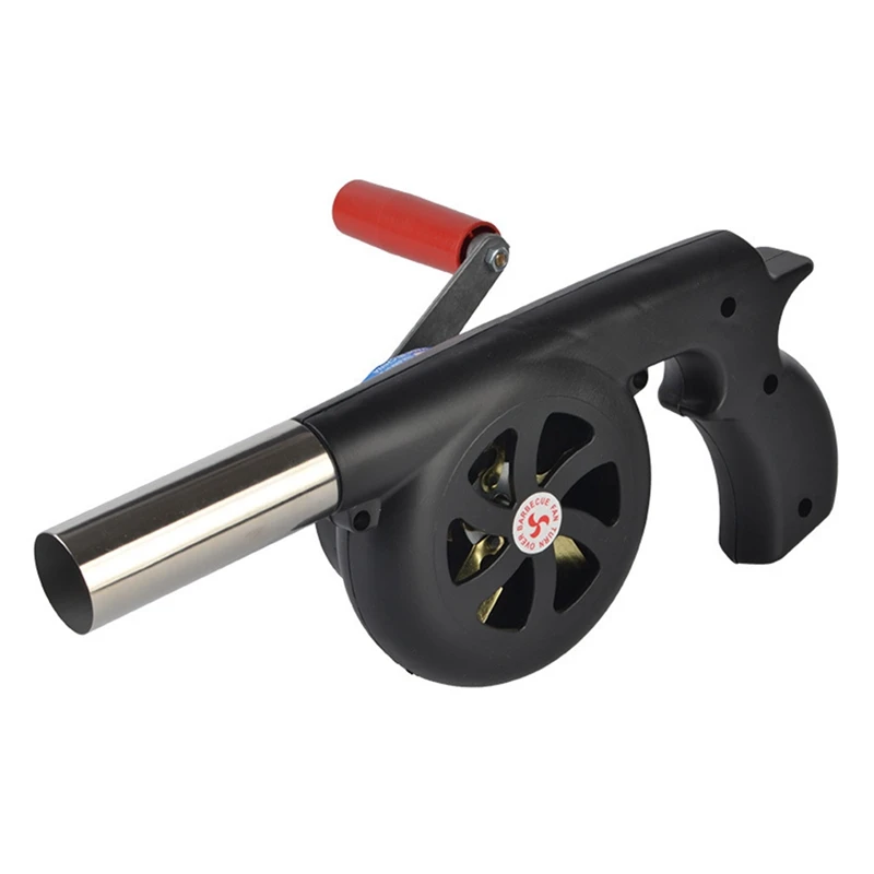

Top!-Outdoor Hand-Cranked Combustion Blower, Hand-Cranked Barbecue Blower, Suitable For Picnic Camping Fire Tools