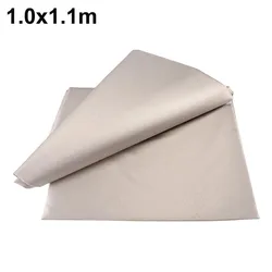 Premium Conductive Faraday Fabric with Nickel Copper Polyester for Superior RFID Shielding (1.0x1.1m)