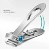 1Piece Nail Clippers Stainless Steel Two Sizes Are Available Manicure Fingernail Cutter Thick Hard Toenail Scissors tools 1