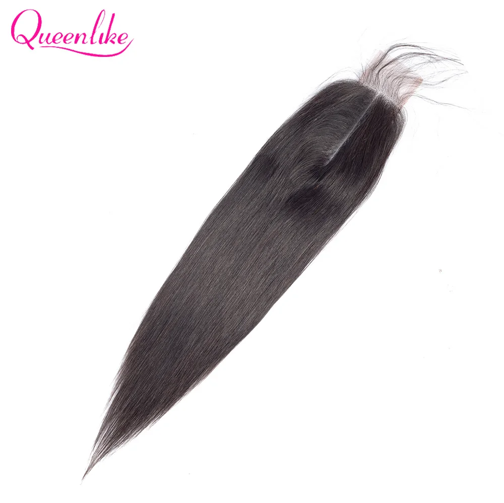 2x6 Lace Closure 14-26 inch Brazilian Straight Lace Closure 6 Inch Deep Part Closure Human Hair for Women Middle Part 3
