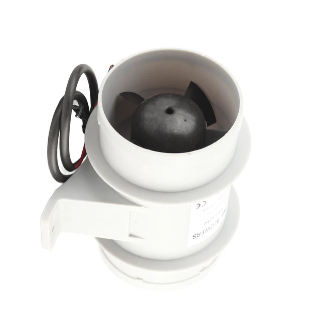 Bnineteenteam 3 Zoll Bilgengebläse 12V – Leises Inline-Gebläse Für Boote, Yachten, 145 CFM, 3,0A