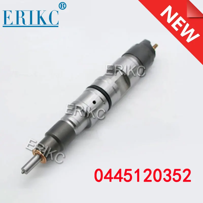 

ERIKC Common Rail 0445120352 оригинальный Топливный инжектор 0445 120 352 инжектор для велосипедного насоса 0 445 120 352 сопло DLLA147P2357