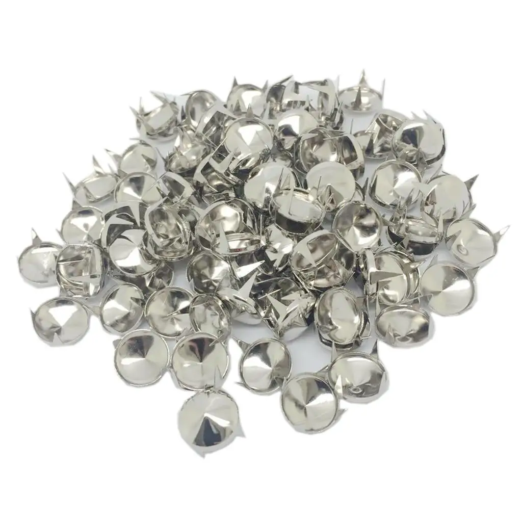 100 Pezzi Cono Studs Metal Claw Beads Nailhead Punk Studs Rivet Punk Rock Rivetti