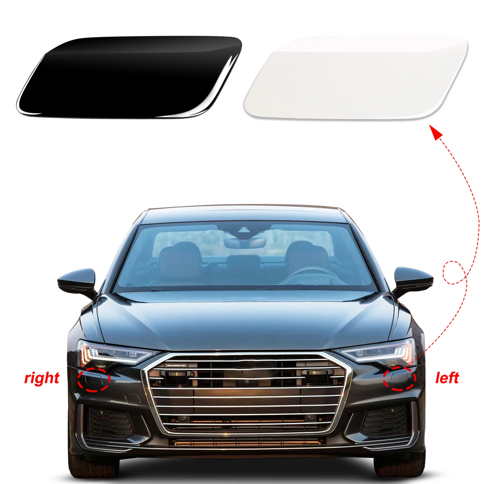 ヘッドライトノズルポンプ に適合する アウディ Rs6 20152018 
