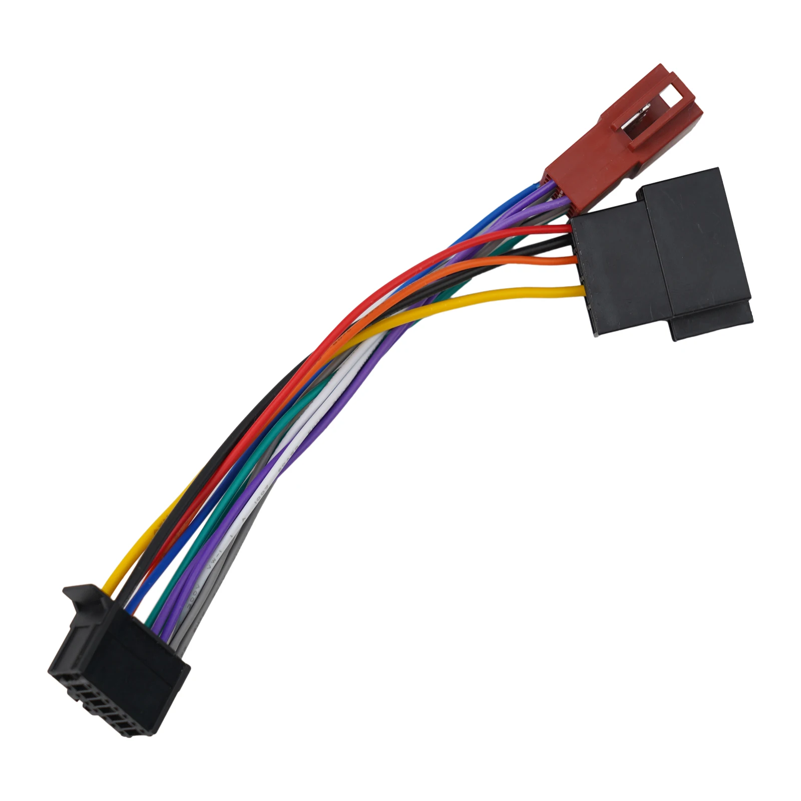 

High-quality Audio Adapter Cable For Pioneer 2010-on ISO Female Connector Non-deformation Wear-resistant 12V ABS