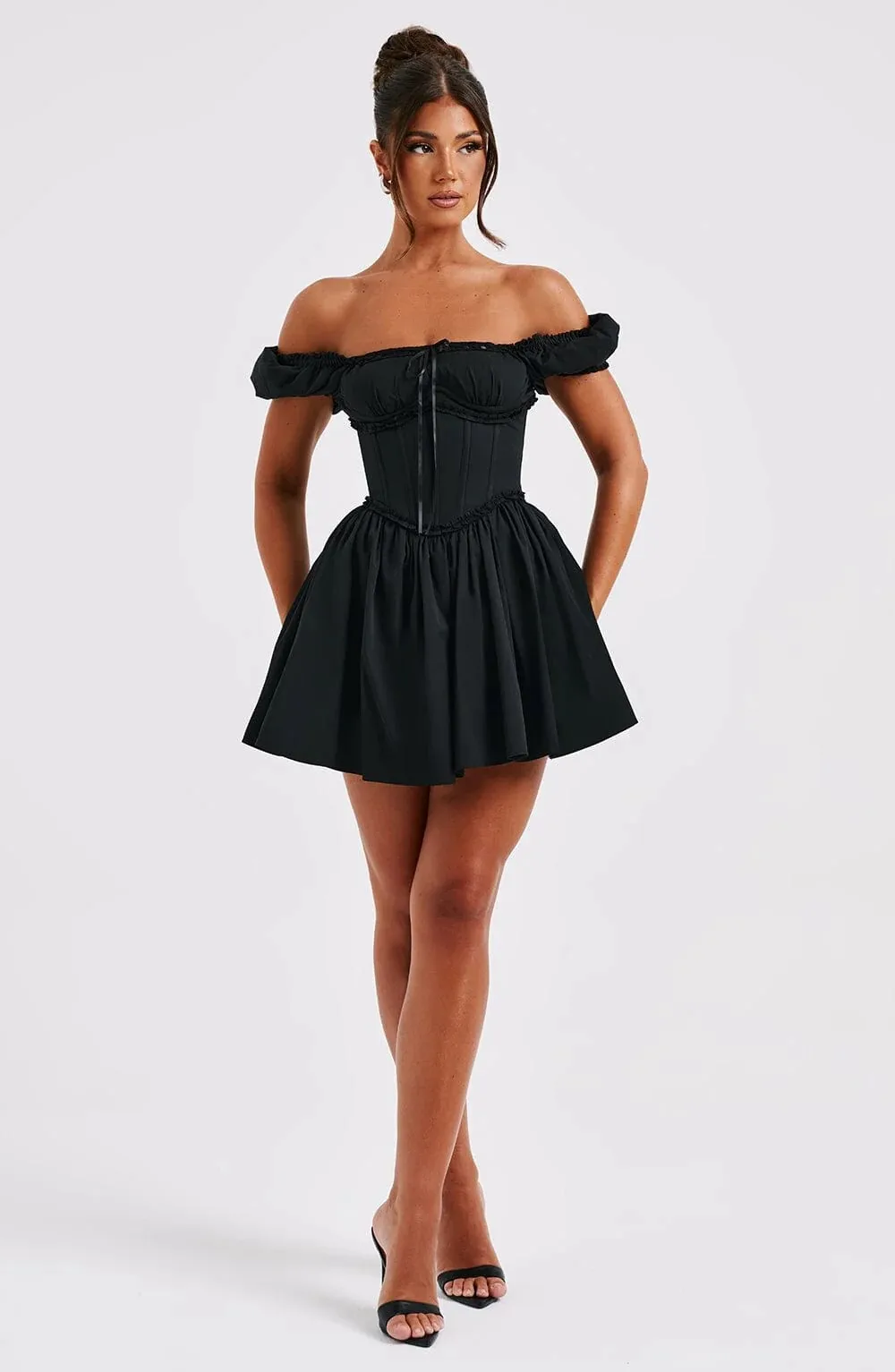 Elegant Sleeveless Tight Pleated Dress For Women Autumn New Sexy Backless Short Skirt Party Club Slim Evening Dress