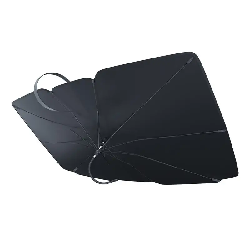 

Auto Foldable Car Sun Shade Umbrella Sunshade Umbrella Cover High-Density Cloth Sun Shade Blocker for Travel Driving Outing