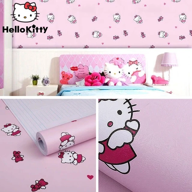 DIY Self-assembly Cartoon Sanrio Acrylic Wall Sticker Hello Kitty Melody  Kuromi Cinnamoroll Wall Sticker Kids Room Wall Decor - AliExpress