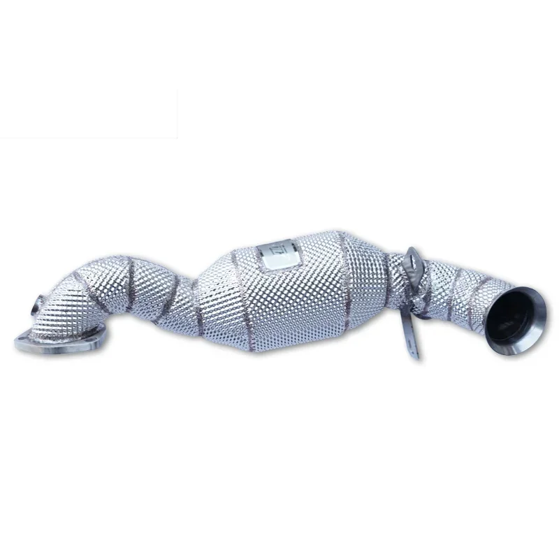 Head Section High flow Pipes branch downpipe Exhaust Pipe with catalysFor MINI Cooper S R56/Cabriolet R57 R60 1.6T