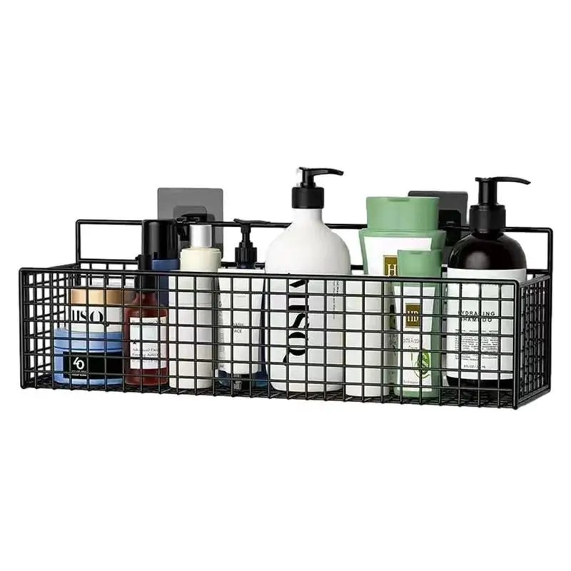 

Настенная полка для душа, настенная полка для ванной, настенная клейкая кухонная полка для хранения, стеллаж для кухни