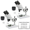 10X 20X 30X 40X Stereo Microscope with Ring Light Illumination for PCB Inspection Tools Industrial Microscopes Soldering Repair 4