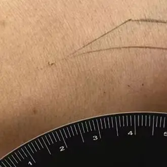 1pc 알루미늄 합금 빠른 그리기 눈썹 디자인 눈금자 Microblading MappingTool 쉐이핑 영구 화장 DrawingGuide 눈금자 문신