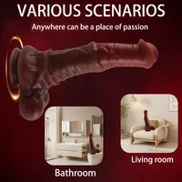 Realistischer riesiger Pferdeknoten-Dildo, Sexspielzeug für Frauen, 6 Größen, Tier-Penis, Analplug, Prostata, weicher Saugnapf, Erwachsenenprodukt ab 18 Jahren 3
