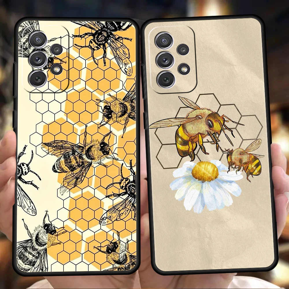 Bee Honey Design Phone Case Cover