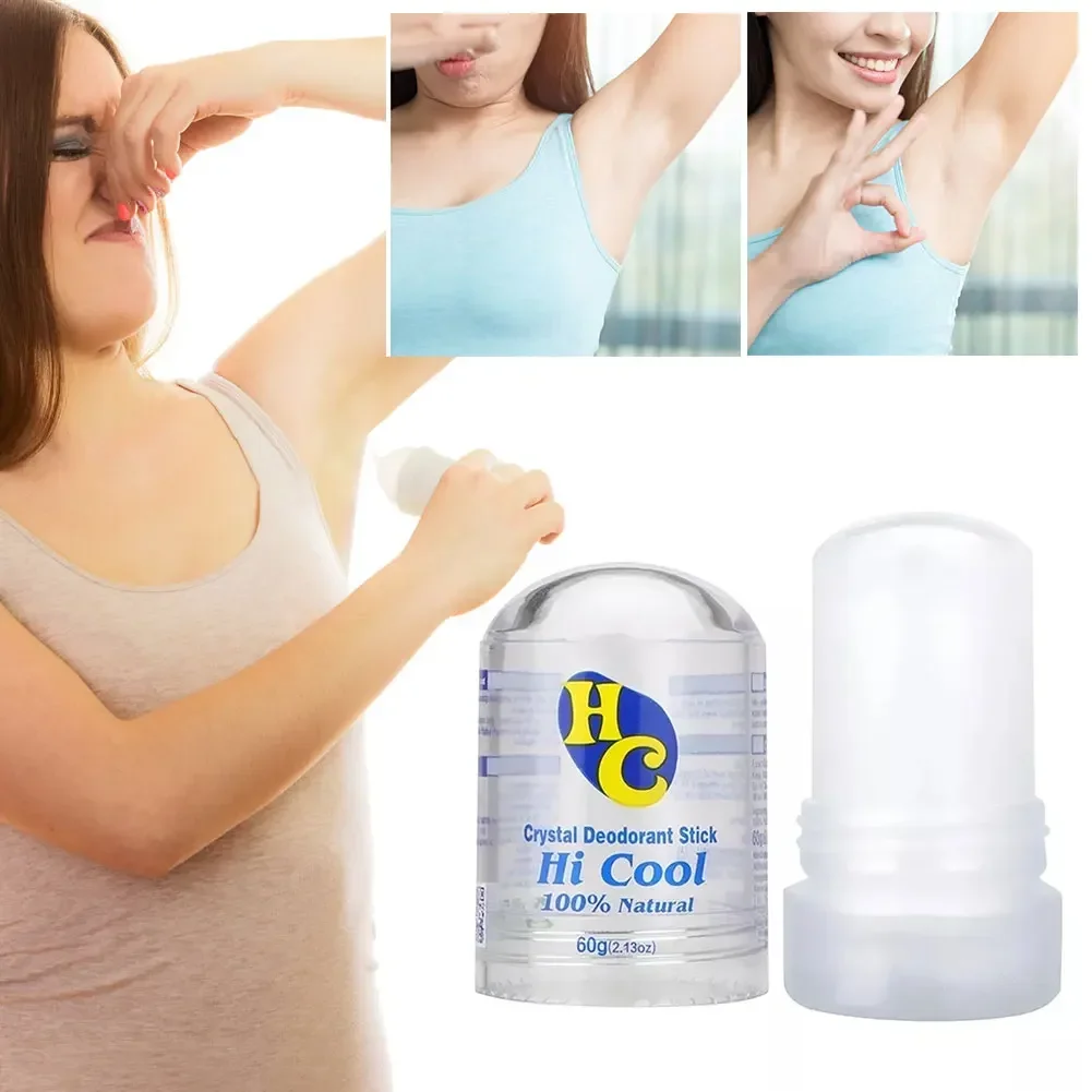 Desodorante en barra de cristal de alumbre 100% natural para axilas, 60 g_voghion.com
