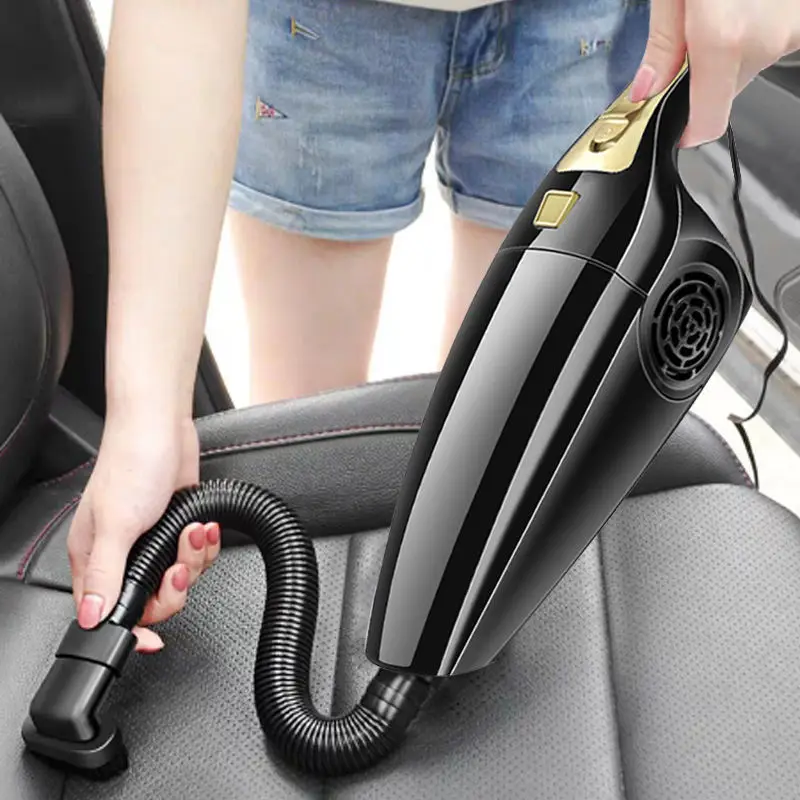 12v Car Vacuum Cleaner 120w Wet And Dry Dual-Use Home Handheld