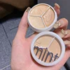 3-Color Concealer Palette Cream Texture Covers Acne Marks Dark Circles Multifunction Face Makeup Lasting Brighten Face Cosmetics 2