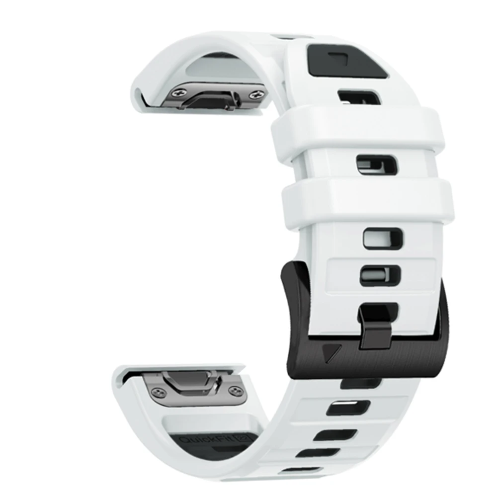 QuickFit Silicone Watch Strap - 22/26mm Adjustable Band