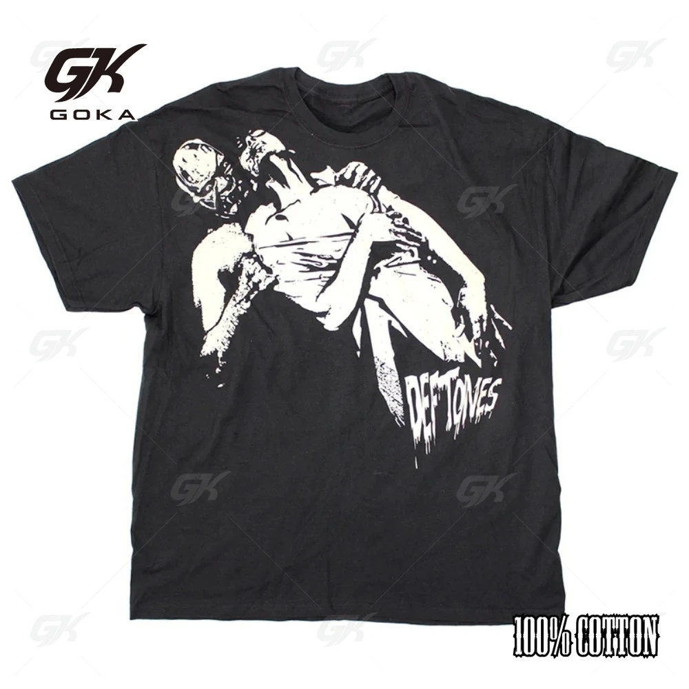 Deftones Cotton Singer Band T Shirt Men Women Hip Hop Rock Tee Fashion Short Sleeve T Shirt Summer Clothes T-shirts Tops