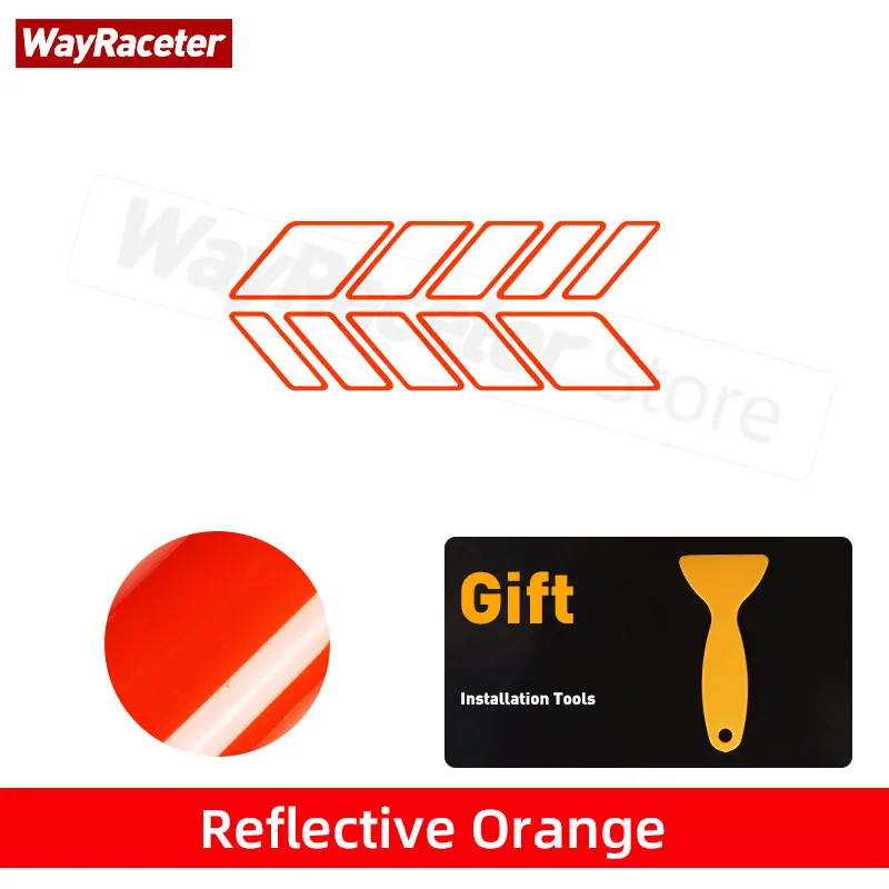 Reflective orange