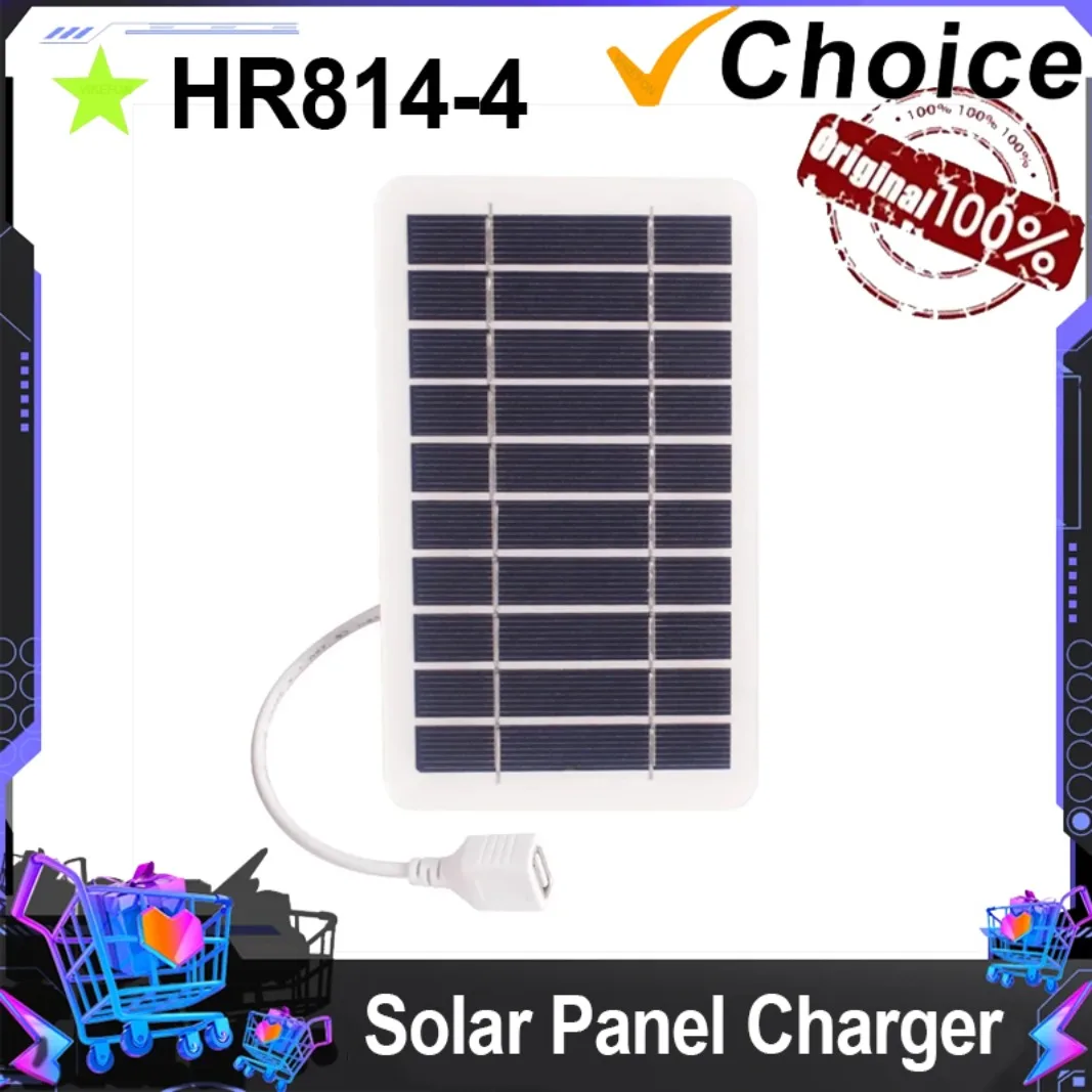 เครื่องชาร์จพลังงานแสงอาทิตย์แบบพกพา VIKEFON USB เครื่องชาร์จที่ปลอดภัยและมั่นคงเข้ากันได้กับโทรศัพท์พัดลมไฟฉายสำหรับการเดินทางกลางแจ้งแคมป์ปิ้ง 1