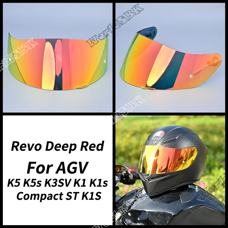 Helmet Visor for AGV K1 K5 K3SV Motorcycle Detachable Helmet