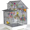 5 Piece Bird Shredding Toys Wooden Blocks Colorful Parrot Chewing Foraging Hanging Toy for Parakeets Love Birds Budgies 3