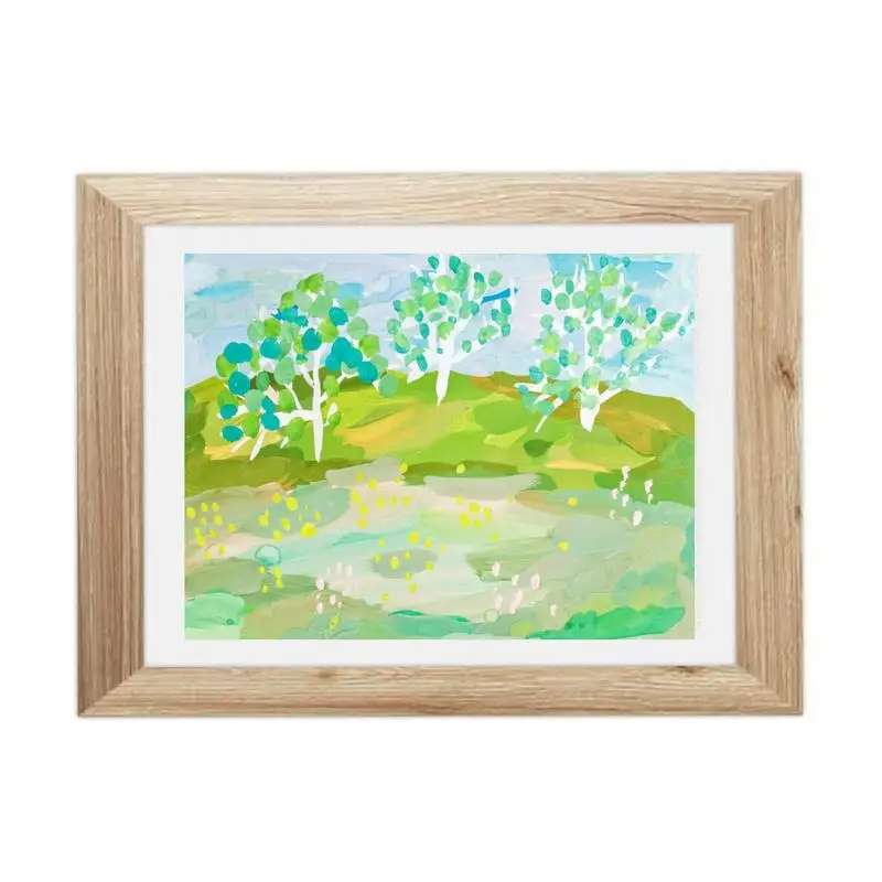 

Magnetic Frame Cover Children Art Frames Reusable Diamond Art Cover Magnetic Picture Frames Painting Display Frame cover