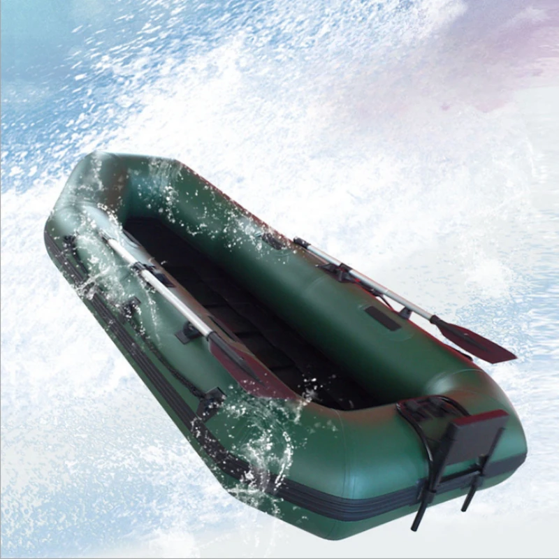 

Fishing boat, rubber boat, electric motor, brushed bottom, wood slatted floor, free shipping