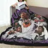 Rapper Youngboy Never Broke Again Blanket Fleece Summer Breathable Warm Throw Blankets for Bedding Bedroom Rug Piece 3