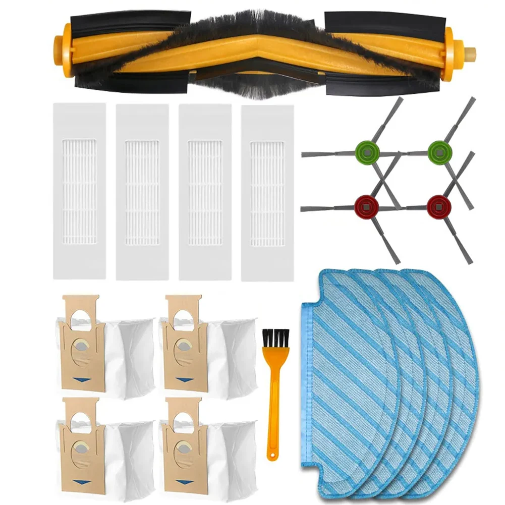 

Filter Set Main Side Brush Accessories Compact Easy Installation Exquisite Lightweight Mop Repair Long Lasting