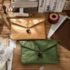 JIANWU Vintage Thin Dupont Paper Waterproof Large Capacity Soft Storage Bag Creative DIY Journal Student Supplies Stationery 5