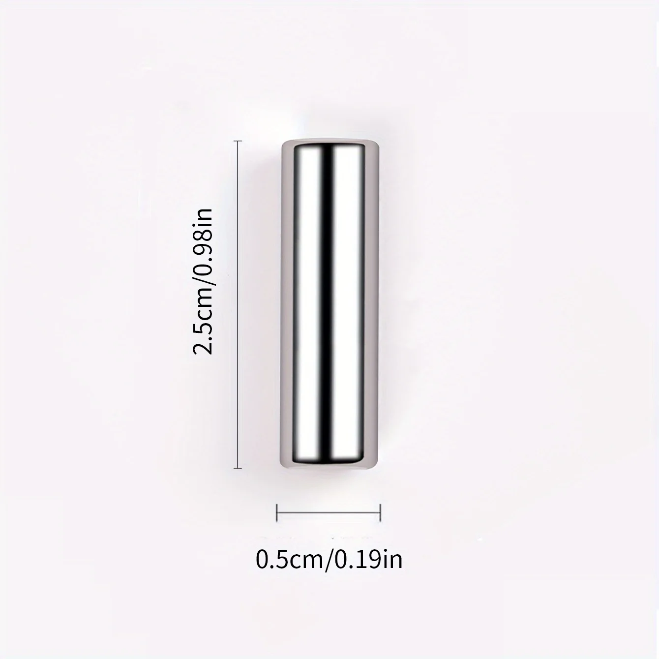 Magnetic Nail Pen 2.5x0.5cm Round Nail Art Cat Eye Gel Magnetic Pen For Gel Nail Polish 3D Cat Eye Nails Painting Strong Stick Manicure DIY Tools cat eye nail tool,magnetic nail art tools,magnetic nail tools
