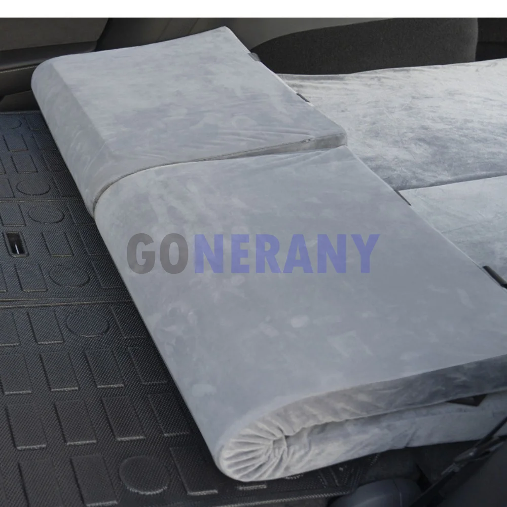 Camping Mattress for Tesla Model Y/X CertiPUR Memory Foam Mattress Storage Bag & Sheet Provided Portable In Car Sleeping