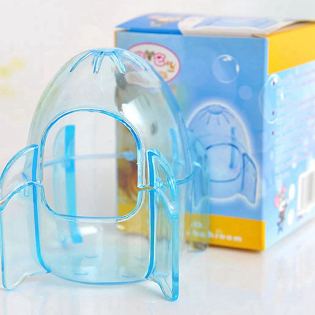 2 PCS Hamster Bathroom Toy Sturdy Bathtub Plastic Bathing Basin Small Practical