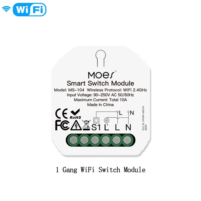 WiFi 1 Gang Switch
