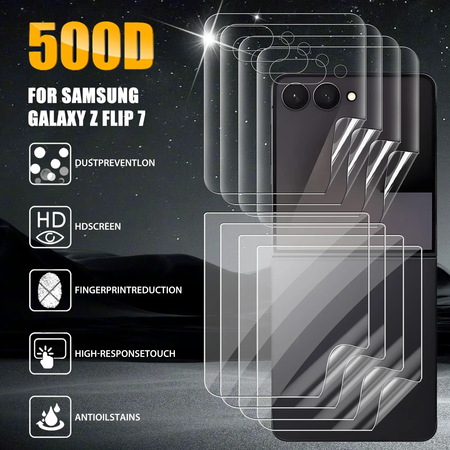 Durable Anti-Scratch Screen Protector with Hydrogel Film