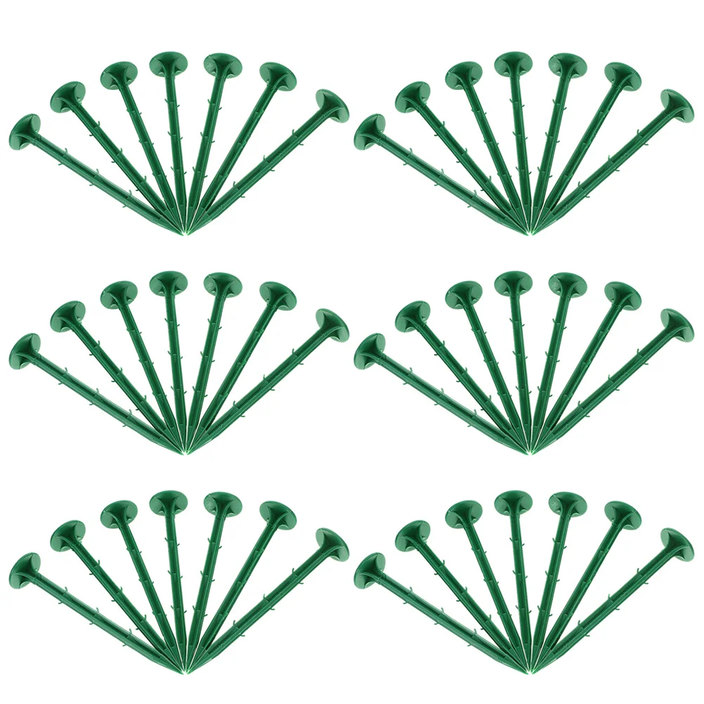 

150 Pcs Tents Orchard Greenhouse Nails Landscape Stakes Plastic Ground Lawn Camping Peg