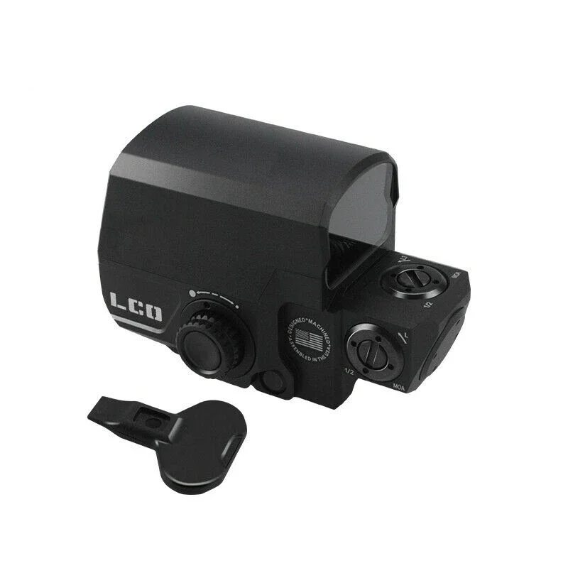 Holographic Collimator Red Dot Sight Riflescope Mount Tactical LCO Red Dot Holographic Reflex Sight Fit All 20mm Rail Mount Outdoor Hunting Scope Rifle Collimator Sights