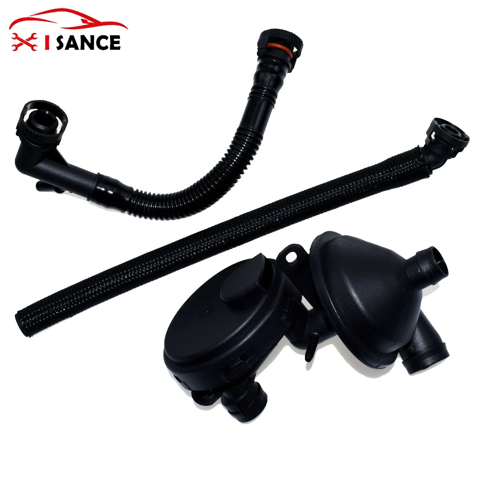 Car Crankcase Vent Valve / Oil Separator Hose For BMW E46 E39 320i 325i 520i 525i 11157532649 11617501566 116175045 111611432559