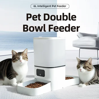 6L smart automatic pet feeder