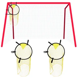2 Pcs Football Goal Pocket Soccer Netting Balls Netting Training Equipment Net Indoor Practice Polyester