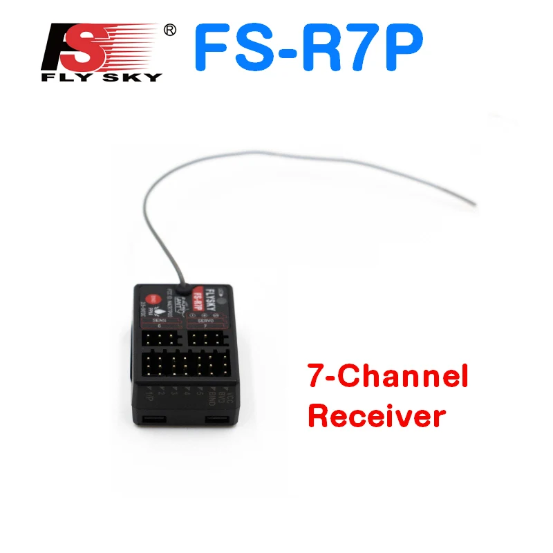 

FLYSKY FS-R7P R7P 2.4G 7CH ANT Protocol PWM Output RSSI Mini Receiver for FS-G7P Transmitter RC Car Boat DIY Parts