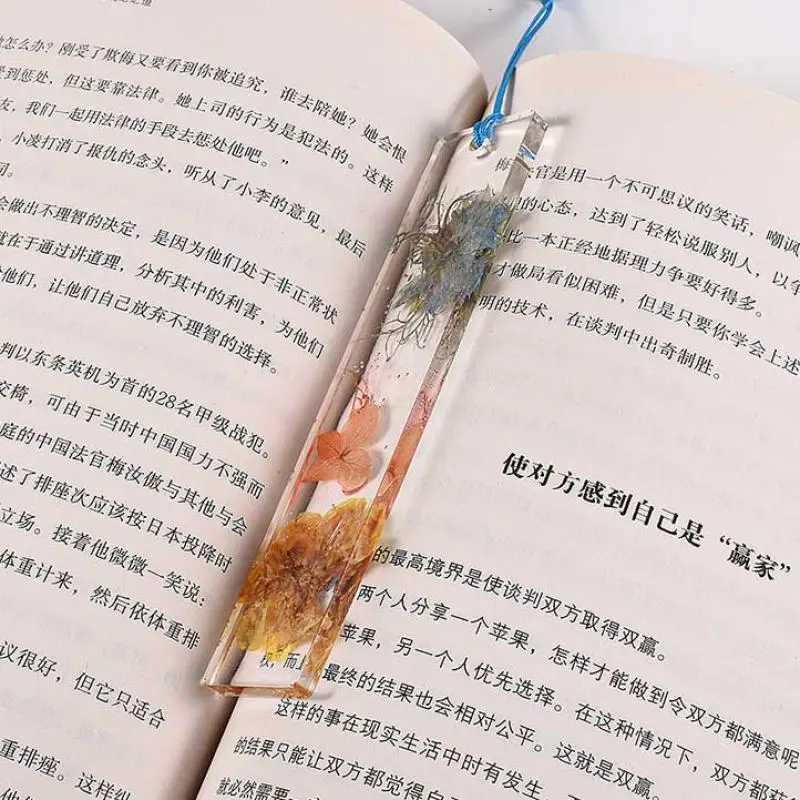 4/5 Cavities Bookmark Silicone Mold Epoxy Resin Casting Mould For DIY Crystal Epoxy Resin Book Decoration Crafts Accessories