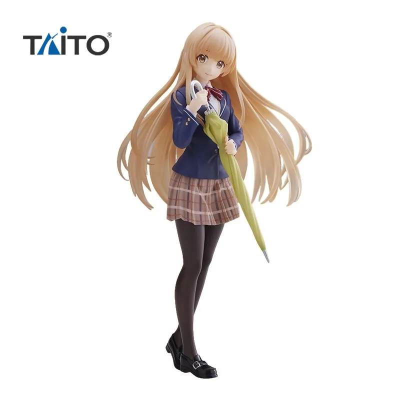 Stock Genuine Taito Coreful Shina Mahiru About The Angel Next Door Turning Me In A Basket Case Anime Action Figures Model Gift