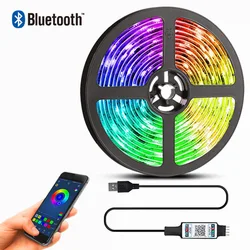10M RGB LED Strip Light with Remote Control - Flexible Backlight Tape (App control 2M)