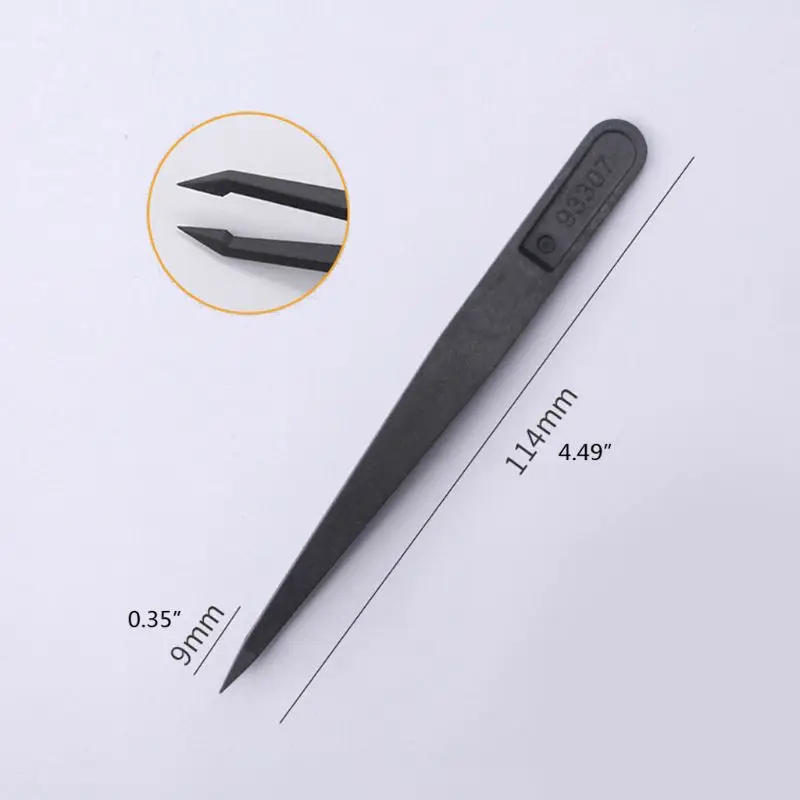 Tweezers Kit Electronics Phones Repairing precision tweezers esd anti static tweezers phone repair tweezers 1 Set