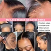 40 Inch Bone Straight Human Hair 13x4 Hd Lace Frontal Wig Brazilian 13x6 Lace Front Human Hair Wigs For Black Women Pre Plucked 2